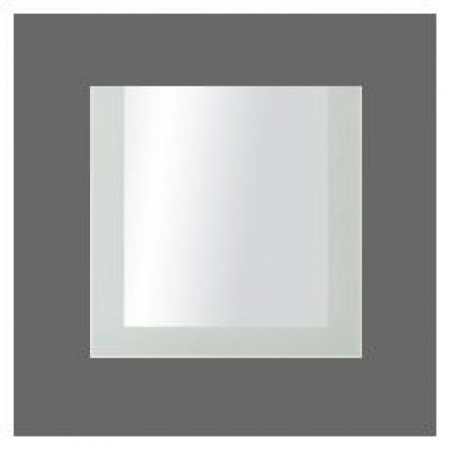 Rahmenspiegel schöner eleganter moderner schlichter Designerspiegel Spiegel mit hellem Rahmen Abmessung (B x H): 80 x 60 cm Gewicht: 6 kg Montage: unsichtbare Befestigung Längs- und Queraufhängung möglich